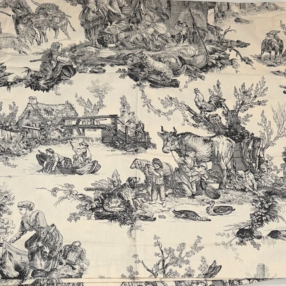 Williams Sonoma Harvest Toile Napkins Set of 4
